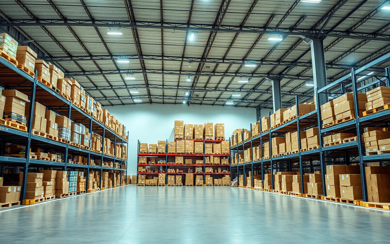 Modern warehouse and distribution facility
